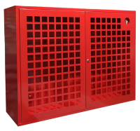 Щит пожарный металлический закрытого типа, дверь-сетка (без комплектующих)