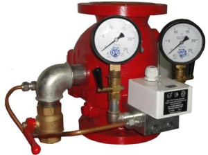 Узел управления спринклерный водозаполненный "Прямоточный" УУ-С150/1,6В-ВФ.04 (универсальный)