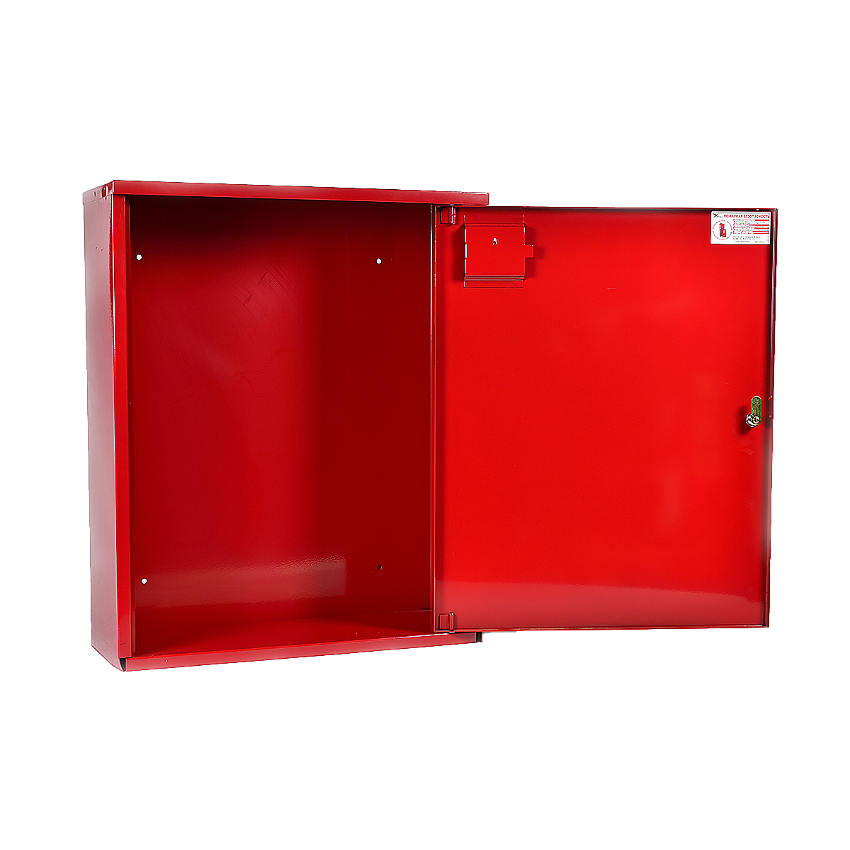 ШПО-112 НЗК правый шкаф для огнетушителя (навесной, закрытый, красный)