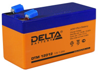 Delta DTM 12012 (12В 1,2Ач) 97х43х52 мм Аккумуляторная батарея Delta DTM 12012 (12В 1,2Ач) 97х43х52 мм Аккумуляторная батарея