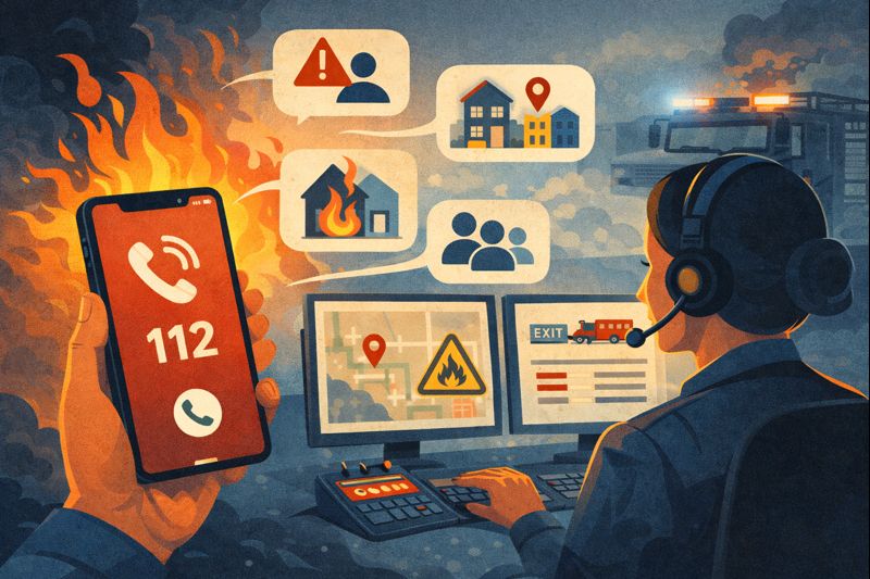 Что необходимо сообщить диспетчеру пожарной охраны: порядок действий и важные нюансы