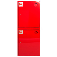 ШП-К-320-21 НЗК (ШПК-20НЗК) шкаф пожарный правый с почтовыми замками (навесной, закрытый, красный)