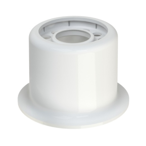 Устройство для углубленного монтажа оросителей пластик белый L=46 мм с пластиковым держателем с отверстиями (РФ)