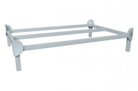 Подставка для пожарного шкафа ШПК 840х120х230 мм белая