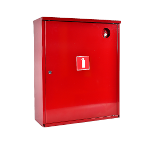 ШПО-112 НЗК правый шкаф для огнетушителя (навесной, закрытый, красный)