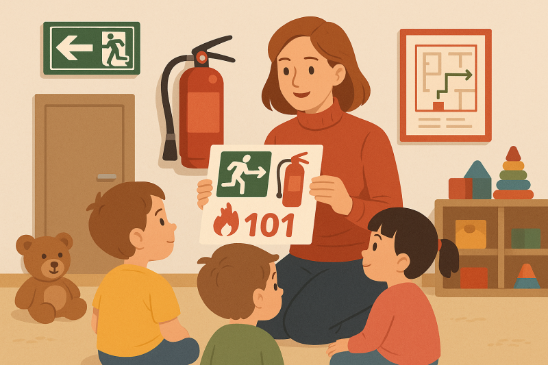 Пожарная безопасность в детском саду: нормы, инструкции и обучение дошкольников