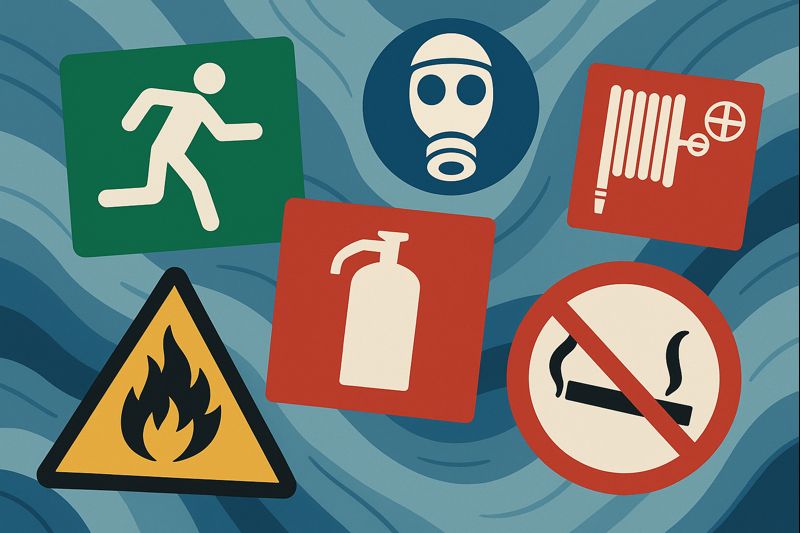 Знаки пожарной безопасности. Картинки и их значение