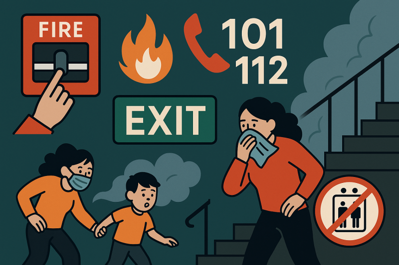 Пожарная безопасность в общественных местах: правила, действия и памятка для каждого