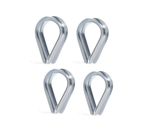 Коуш для тросса диам. 4-5 мм.