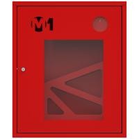 ШП-К-001 "Т" НОК М01 правый шкаф пожарный с почтовым замком (навесной, открытый, красный)