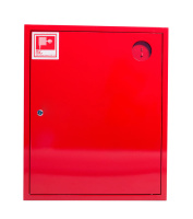 ШП-К-310 НЗК (ШПК-10НЗК) правый шкаф пожарный с почтовым замком (навесной, закрытый, красный)