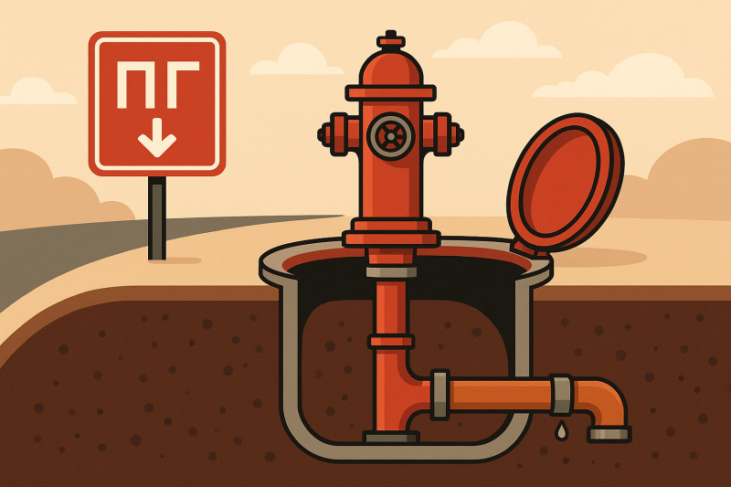 Пожарный гидрант: устройство, принцип работы и требования