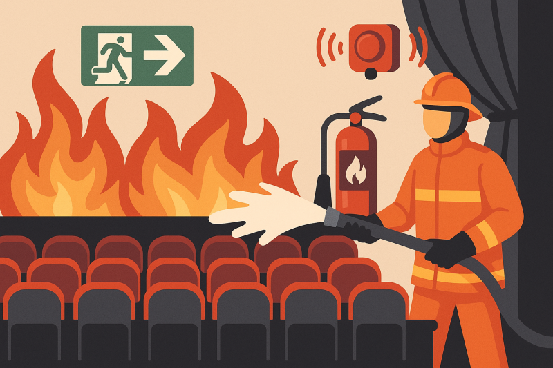 Пожарная безопасность концертных залов: требования, нормы и эффективные решения