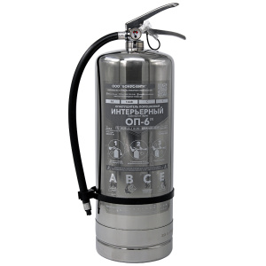 ОП-6(з)-ABCE нержавеющая сталь Бонус-Вита огнетушитель порошковый интерьерный (сувенирная серия)