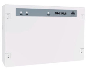 БП-12/0,5 12В, 0,5A, под 1х2,2Ач блок питания