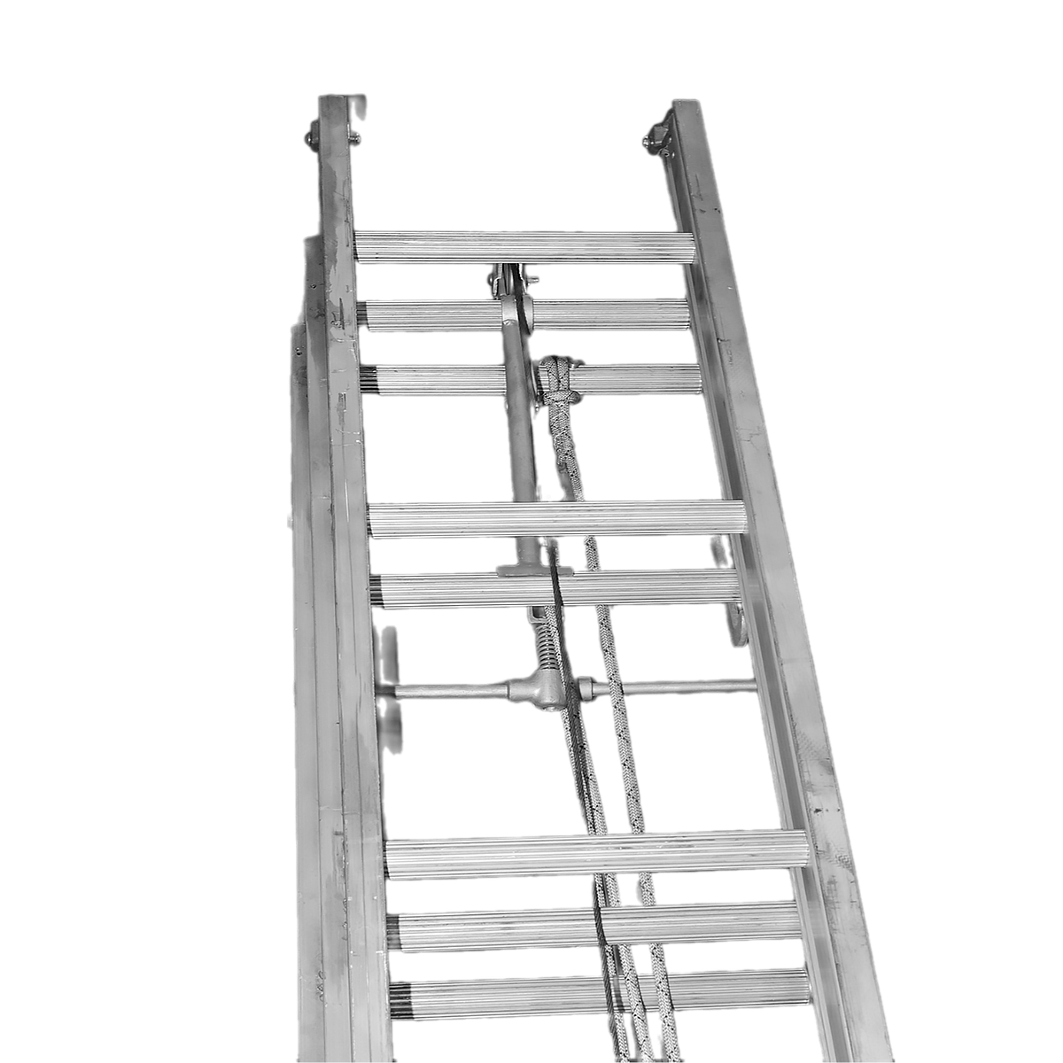 Лестница-трехколенка пожарная выдвижная ВПЛ