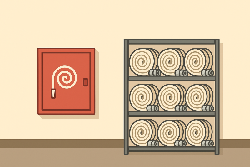 Где хранить пожарные рукава: нормы, требования и правила эксплуатации