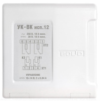 УК-ВК исп.12, 2 канала НЗ, Входное напряж. 12В, ток-40мА. Выходное напряж.-до 250В ,ток - до 10А