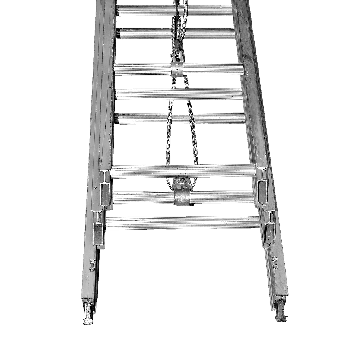 Лестница-трехколенка пожарная выдвижная ВПЛ