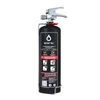 ОВЭ-2(з)-АВCЕ Bontel (черный) с кронштейном огнетушитель воздушно-эмульсионный