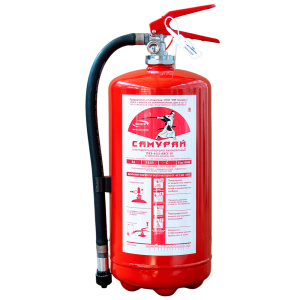 ОВЭ-6(з)-ABCE Самурай огнетушитель воздушно-эмульсионный