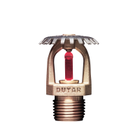 DY-3323 К-80 68⁰С 1/2" бронза 5мм FM/UL спринклер розеткой вверх (Duyar)