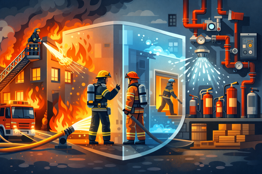 Локализация пожара: определение, смысл и роль в тушении