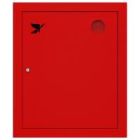 ШП-К-Пульс-310 ВЗК правый шкаф пожарный с почтовым замком (встроенный, закрытый, красный)