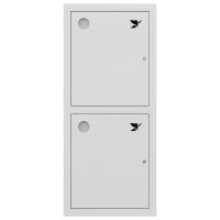 ШП-К-О-Пульс-320 ВЗБ левый шкаф пожарный с почтовым замком (встроенный, закрытый, белый)