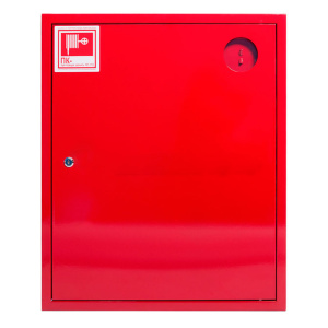 ШП-К-310 НЗК (ШПК-10НЗК) правый шкаф пожарный с почтовым замком (навесной, закрытый, красный)