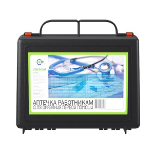 Аптечка первой помощи работникам по приказу №262н (чемодан)