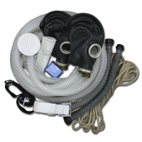 ПШ-1С в сумке 2 маски ППМ-88 противогаз шланговый шланг из ПВХ ПШ-1С в сумке 2 маски ППМ-88 противогаз шланговый шланг из ПВХ