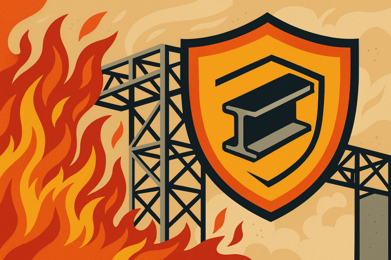 Огнезащита металлических конструкций: требования, технологии и практические решения