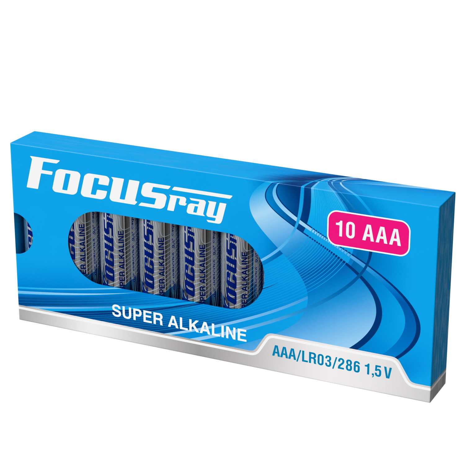 FOCUSray LR03/BOX10 Super Alkaline 1/24/48 батарейка