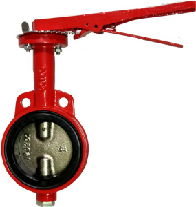 Зт 1,6(Р)-Ф.УЗ.1-с АМК-80 затвор дисковый с устройством контроля положения