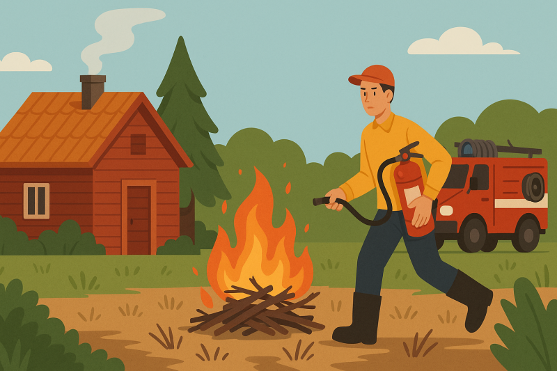 Пожарная безопасность в СНТ