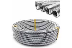 Труба гофрированная нерж. сталь без термообработки GF20A диам 20 мм (бухты 30м) LAVITA