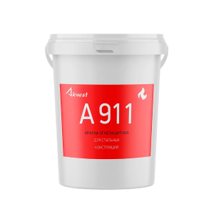 Аквест-911 (А 911) ЧЕРНЫЙ (25 кг) краска огнезащитная для стальных конструкций