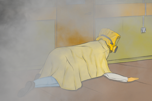 Специальная огнестойкая накидка ШАНС