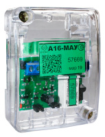 А16-МАУ МИНИТРОНИК адресный модуль для управления одним устройством АСПТ, оповещателем, клапаном и др. устройствами пожарной автоматики