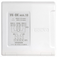 УК-ВК исп.10, 2 канала НР, Входное напряжение 12В, ток-40мА Выходное напряж.-до 250В ,ток - до5А