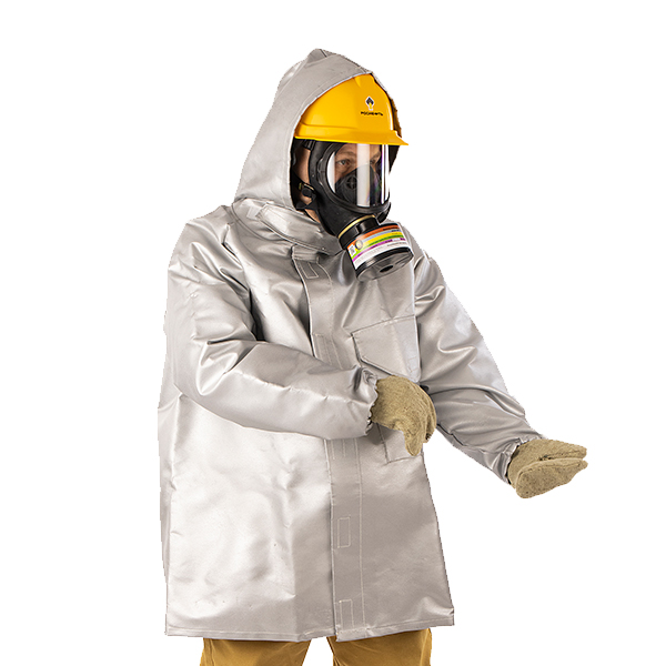 Плащ металлизированный комплекта защитной экипировки пожарного-добровольца (КЗЭПД) ШАНС-Д