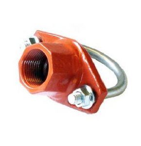 Отвод резьбовой малый крашеный 1" х 1/2" (33,7 мм х 1/2") Ру = 2,5 МПа ДИНАРМ