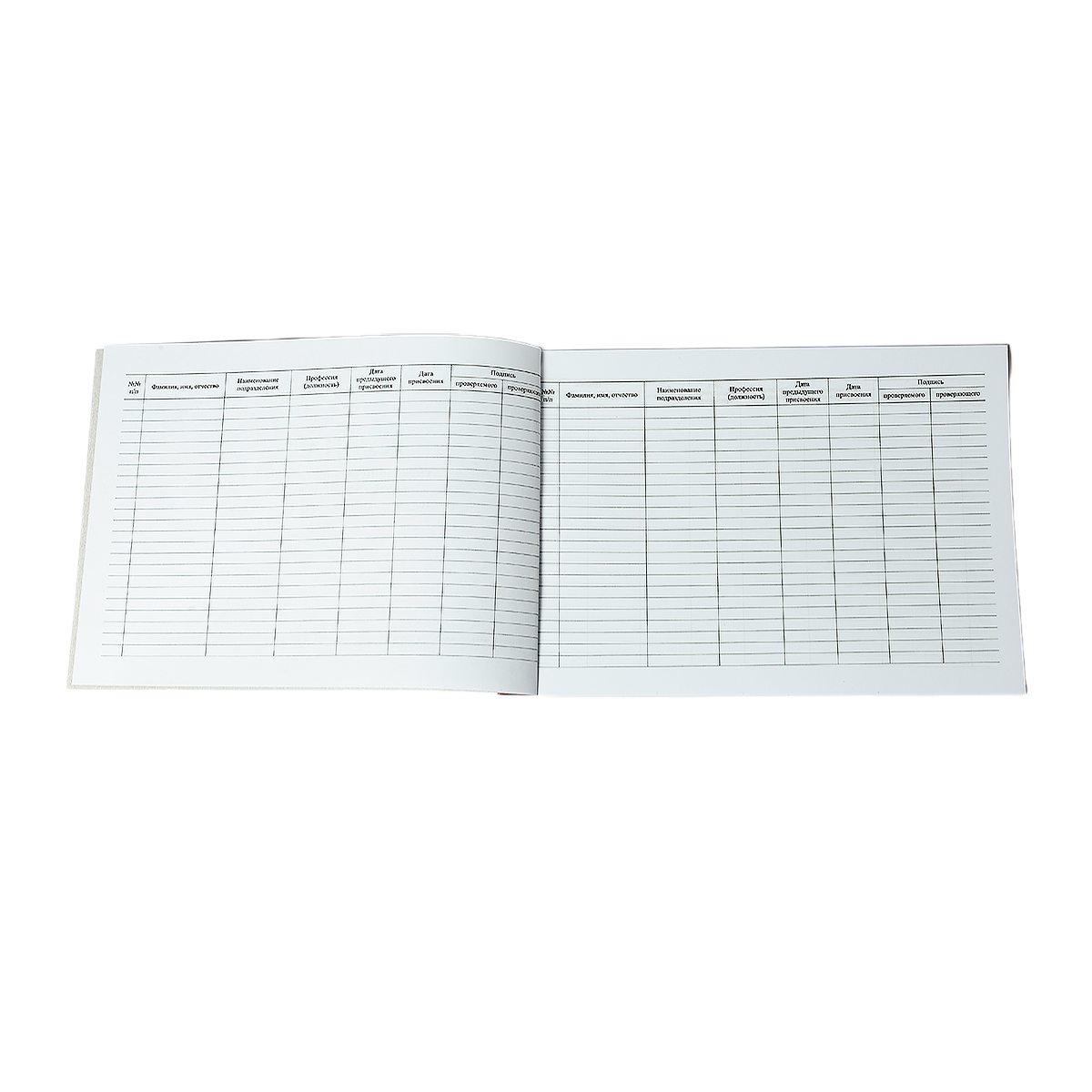 Журнал учета присвоения группы 1 по электробезопасности неэлектротехнического персонала