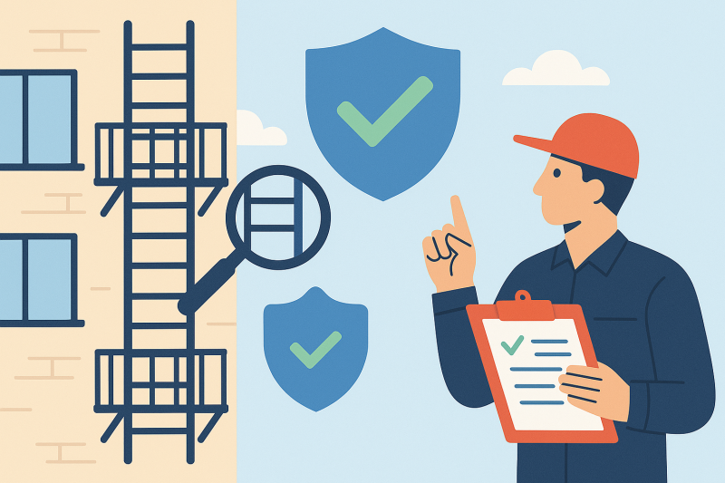 Какая периодичность эксплуатационных испытаний наружных пожарных лестниц: нормы и требования