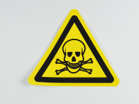 Знак W03 Опасно. Ядовитые вещества, 200х200х200