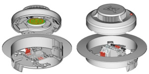 ИП 212-141 V2.04 для подвесного потолка извещатель пожарный дымовой оптико-электронный
