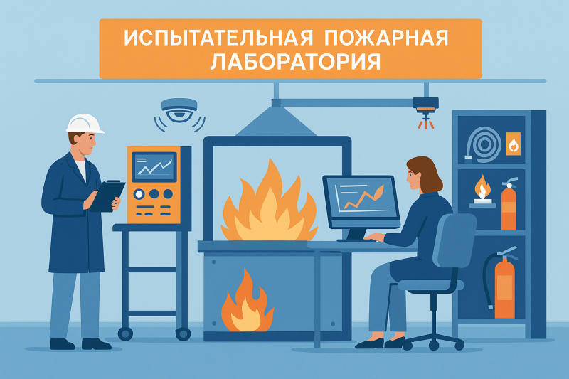 Испытательная пожарная лаборатория: задачи, возможности и роль в обеспечении безопасности