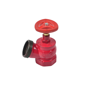 КПЧ 65-1 угловой 125° (муфта-цапка) клапан пожарный чугунный