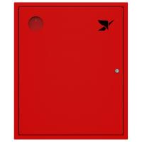 ШП-К-Пульс-310 НЗК левый шкаф пожарный с почтовым замком (навесной, закрытый, красный)